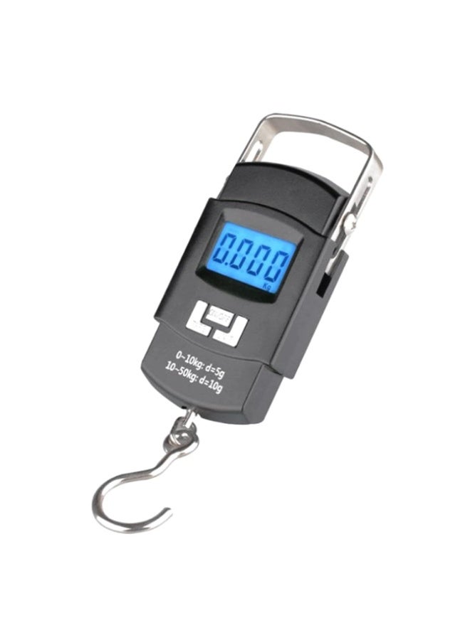 Portable electronic scale with hook, digital hanging bag scale, luggage scale, fishing scale with 4 units for home - Image 3